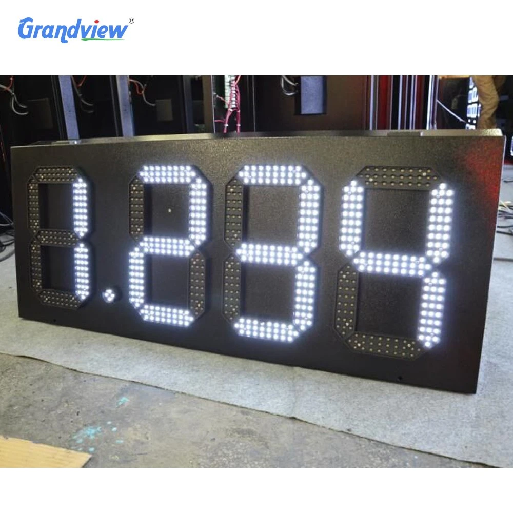 Premium Gas Price Display/ 2 Digit Gas Price Sign Board LED 20 Inches Digital LED Gas Price Signs