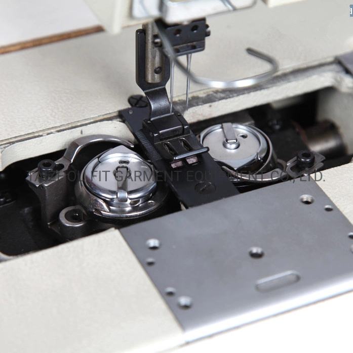 High-Speed Double Needles Lockstitch Machines with Clutch Motor