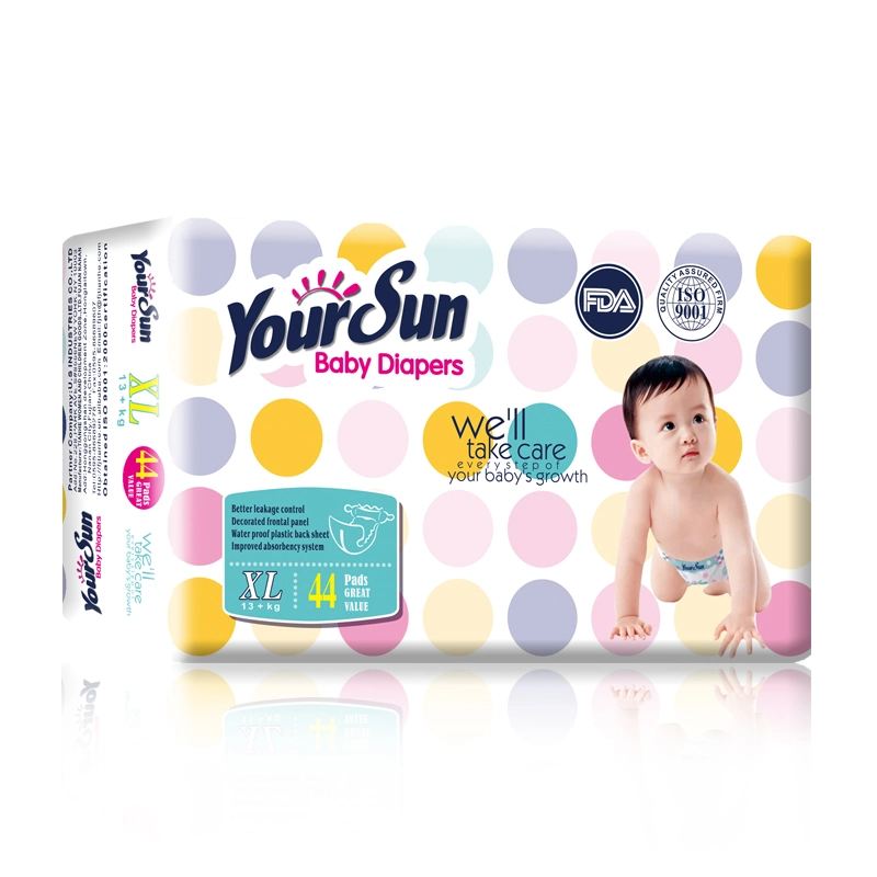 Yoursun Disposable Baby Diaper Nappies Suitable for Sensitive Skin with Cheap Price