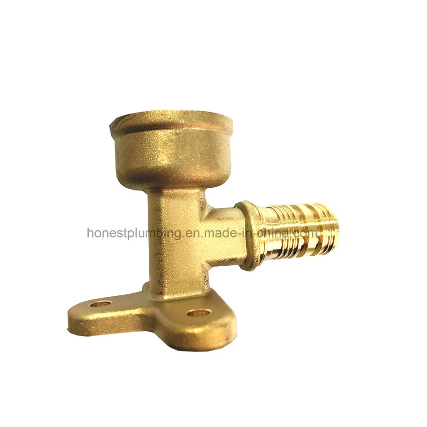 Brass Pex Barb Female Elbow