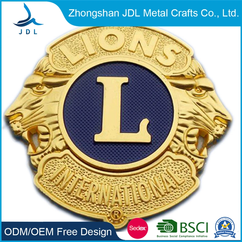 La Chine Métal 3D personnalisé de gros logo brodé or Patch PVC en caoutchouc de l'Armée militaire insigne Dodge KIA plastique ABS chromé BMW auto voiture emblèmes de broderie de vêtements