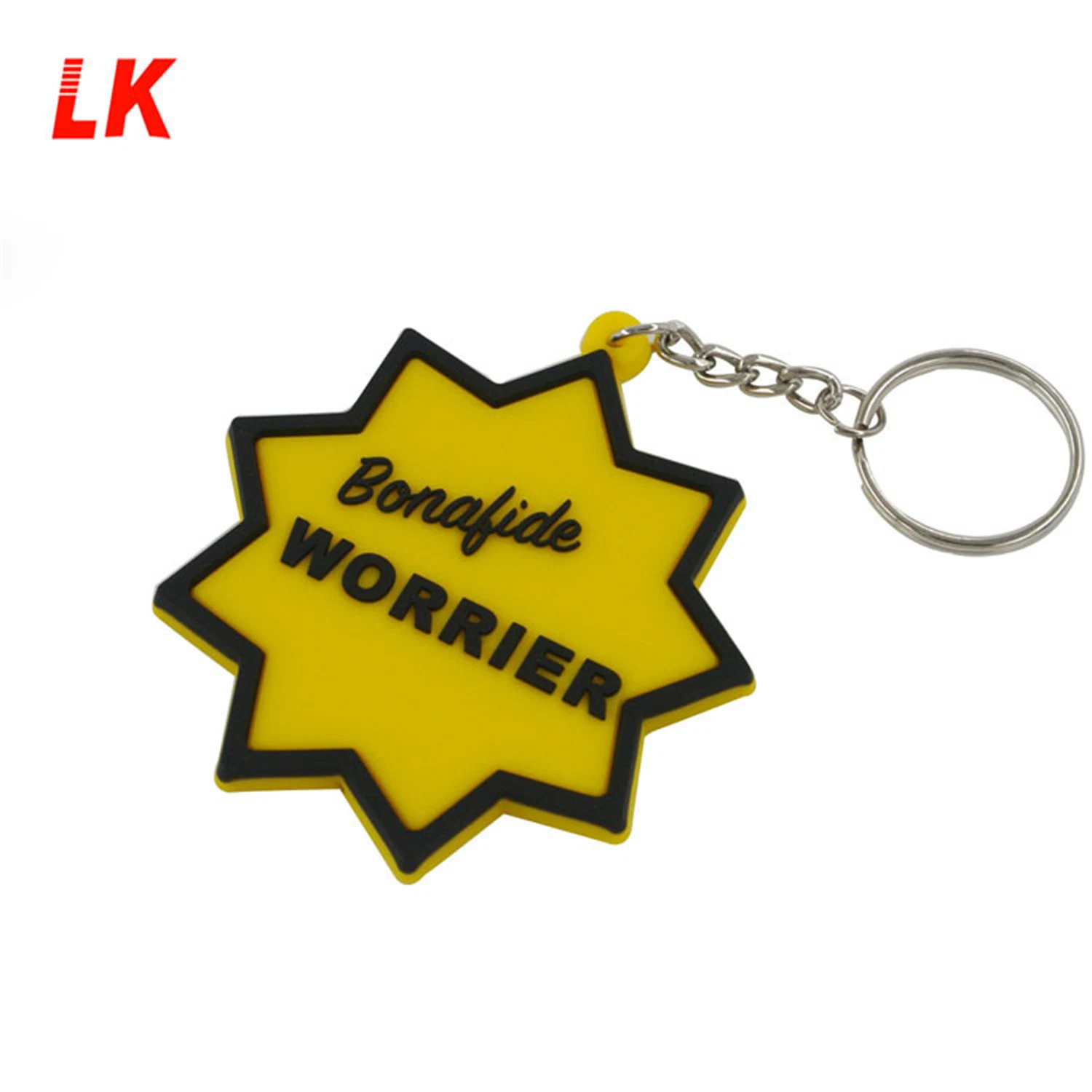 Promotion Custom Rubber Cute Shape Silicon Key Ring Soft PVC Keychain