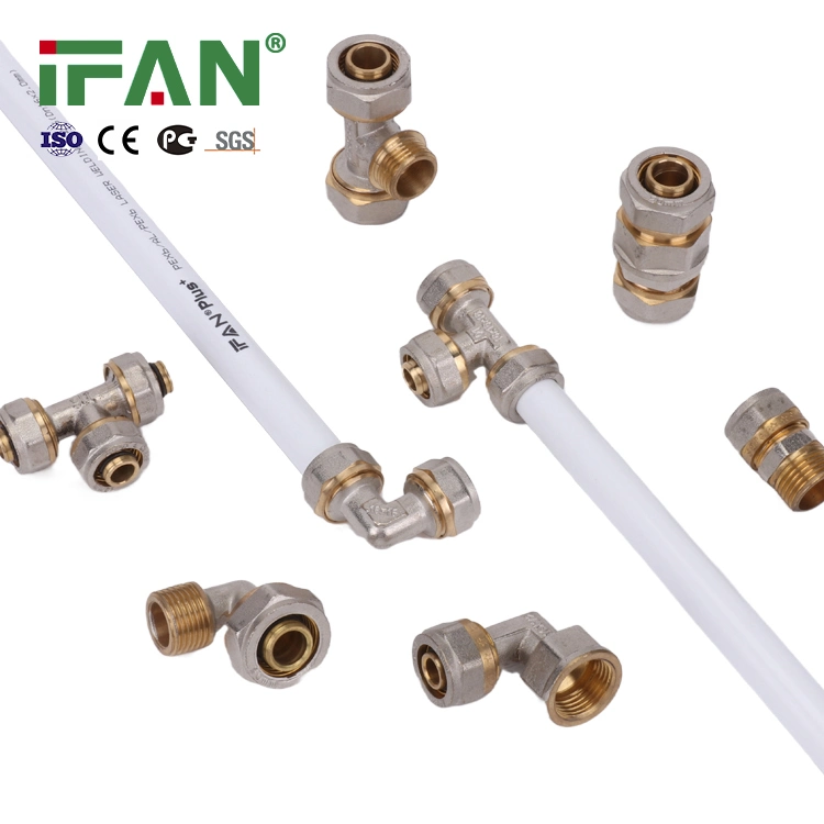 Ifan Brass Pipe Fitting Industrial Hotel Pex Compression Fittings