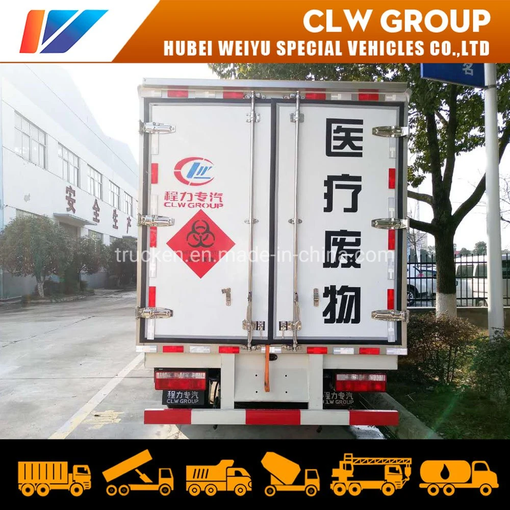 3ton 5ton Refrigerated Truck for Medical Waste Transportation with Sanitation Disinfection Device