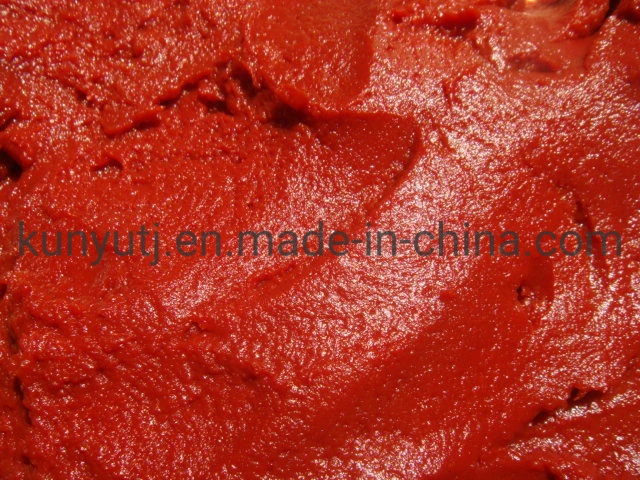 Tomato Paste in Wooden Bin