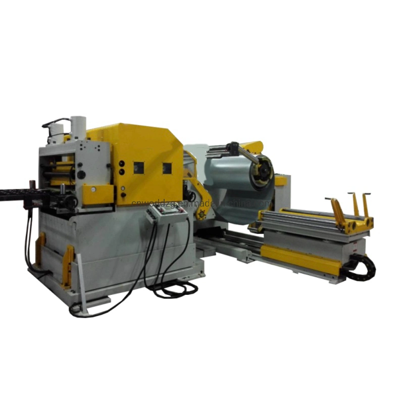 Roller Type Automatic Coil Feeder with Decoiler and Straightener