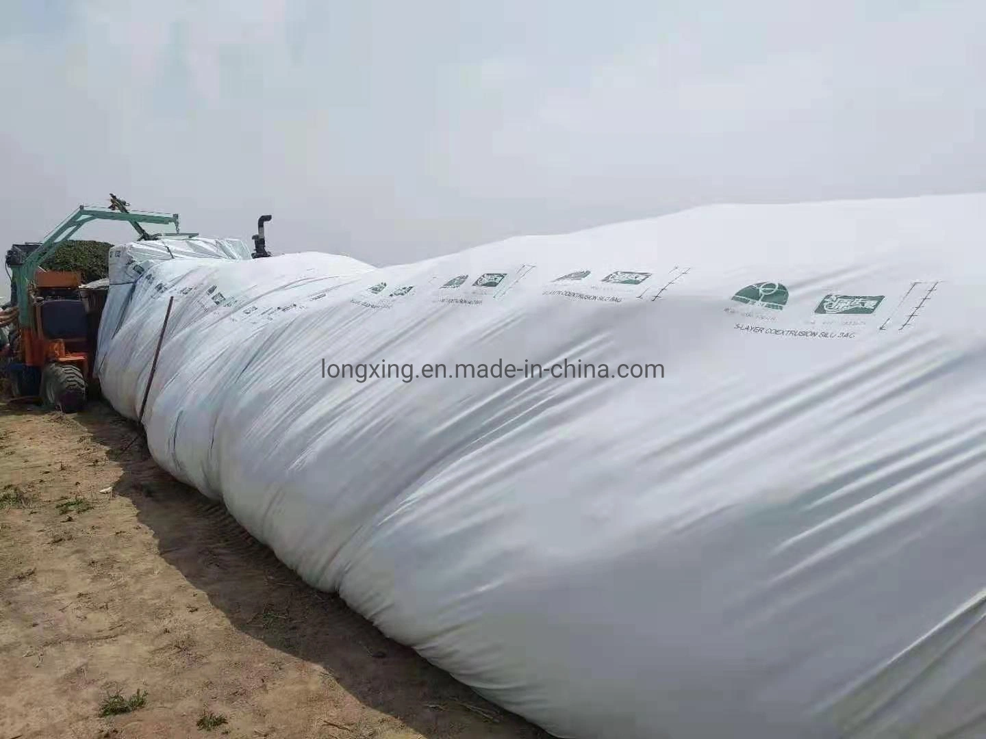 Prevalent Best Price 5-Layer Agricultural Silo Bag White