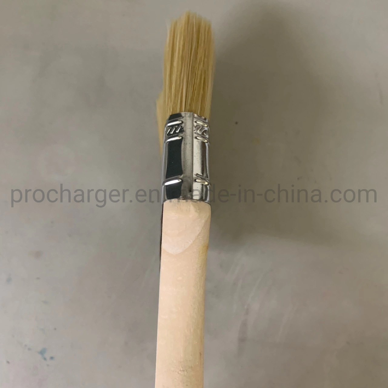 #300 Procharger Good Quality Flat Paint Brush with Wooden Handle