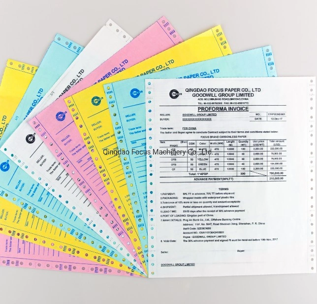 NCR Carbonless Paper and Sheet Computer Forms Printing Paper