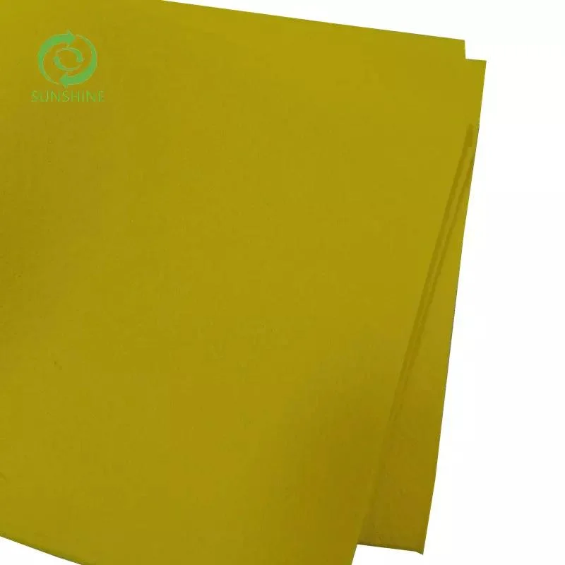 Soft and Comfortable 100% Polyester Needle Punch Nonwoven Fabric Textile Raw Material