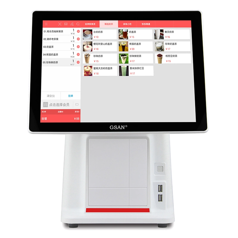 Windows Touch POS System Machine Cash Register for Restaurant/Retail