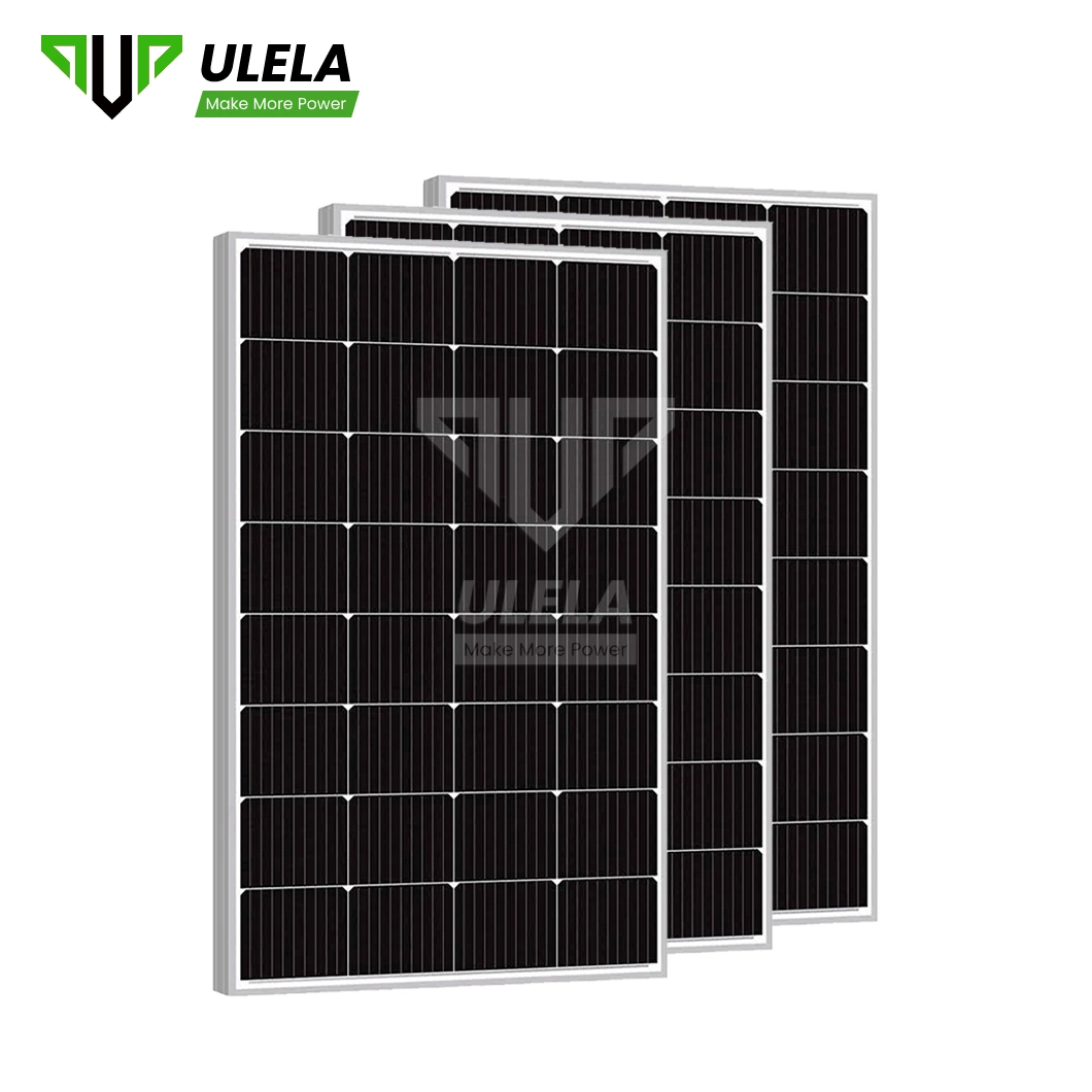 Ulela Solar Panel Seal Factory ODM Custom Monocrystalline Solar Panel 540W China 166mm 24V Mono Solar Panels a Grad