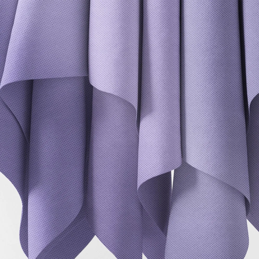 «	matériau textile domestique en polypropylène écologique violet clair »