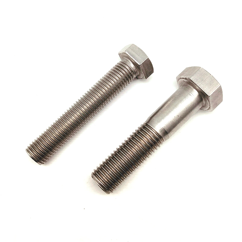 Factory Stock Stainless Steel A2 A4 DIN931 Partial Half Thread Hex Bolt and Nut and Washer