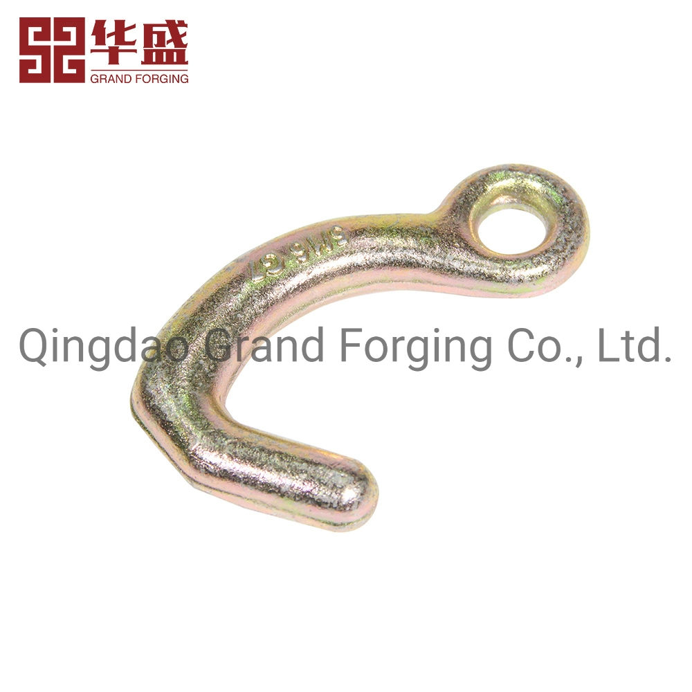 Rigging Hardware Drop Forged Alloy Steel Forged Eye Hook Chain Combination Hook