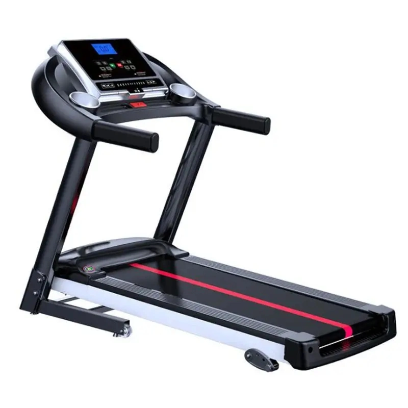 Running Machine Treadmill Indoor 5 Inch Electric Treadmill with Blue LCD Screen