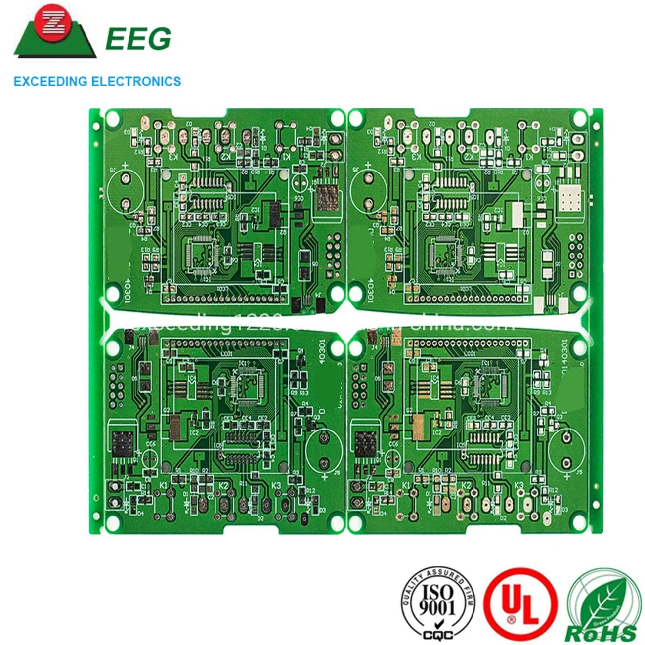 Multilayer HDI High Frequency Quick Term Printed Circuit Board Rigid PCB