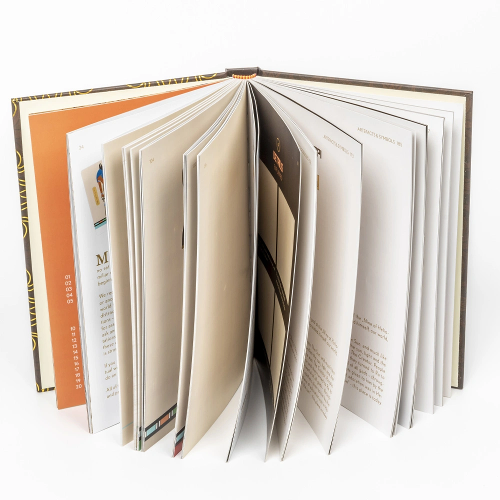 Modischer Luxus Phantasie Recyclingfähige Papier Fotografie Buch Offset-Druck-Service Billig Perfekte Bindung Geschichte Hardcover Buchdruck