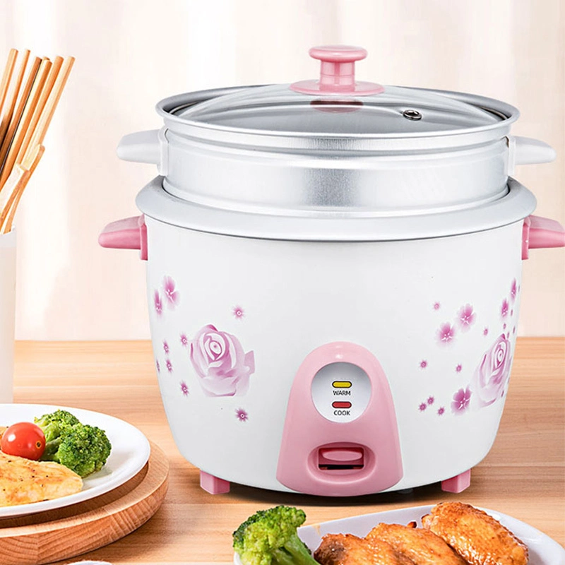 New Arrival Plastic Handle Set Electric Drum Rice Cooker 1.8L