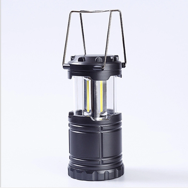 Portable 2 in 1 Camp Light 30 LED 10W Powerful Collapsible Outdoor LED Lantern Stand Camping Flashlight