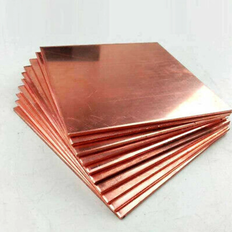 Red Copper Sheets/Foil/ Coil/ Stripe/Board Paper Copper Plate of Tu2 T2 Tp2 Tp1 C1011 C10100 C10300 C11000 C12200 C1201 with Best Quality and Price