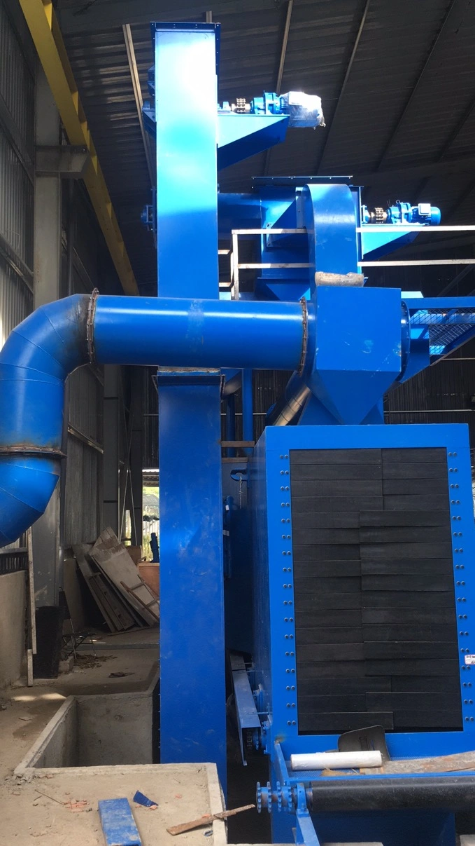 Roller Conveyor Abrasive Shot Blasting Cleaningg Machine for H Beam
