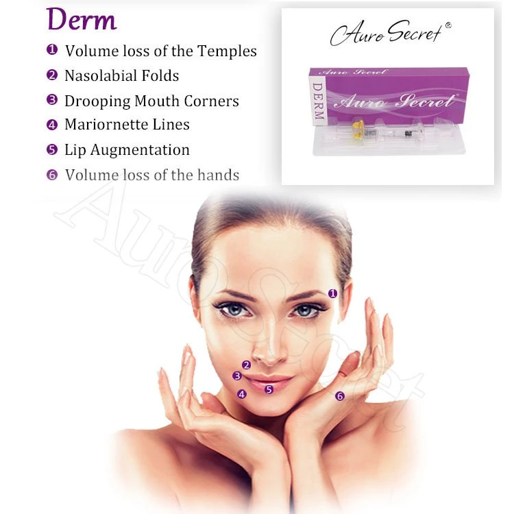 Hot Sale Skin Care Anti-Wrinkles Hyaluronic Acid Dermal Filler Injection Gel