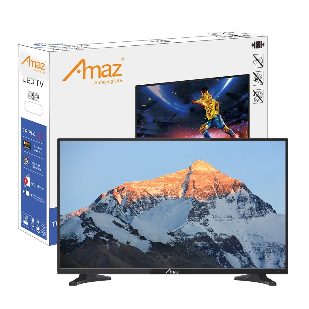 Promoción 24 32 42 50 55 65 pulgadas LED televisor inteligente DVB-TV la televisión para la Copa Mundial de Qatar
