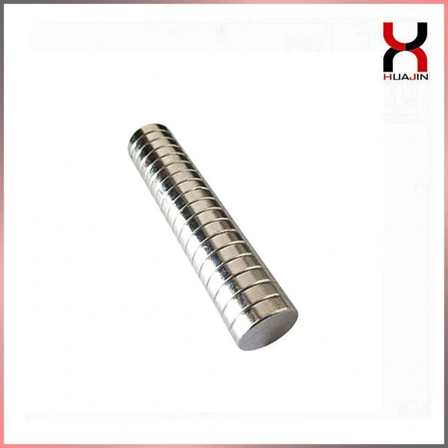 N38 Neodymium Round Magnet Customized Flexible Disc Magnetic Material