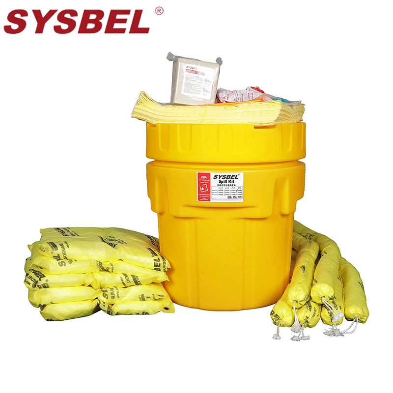 95%off 20 Gal, Large-Scale Spill, Chemical Only Spill Control Kits Drum Overpack Spill Kits (SYK201)