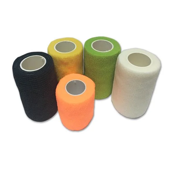 Custom Printed Non Woven Medical Cohesive Elastic Self Adhesive Bandage