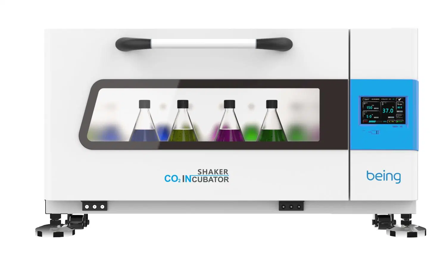 Stackable CO2 Incubated and Refrigerated Shaker (Cooling+ humidity control+CO2 control)