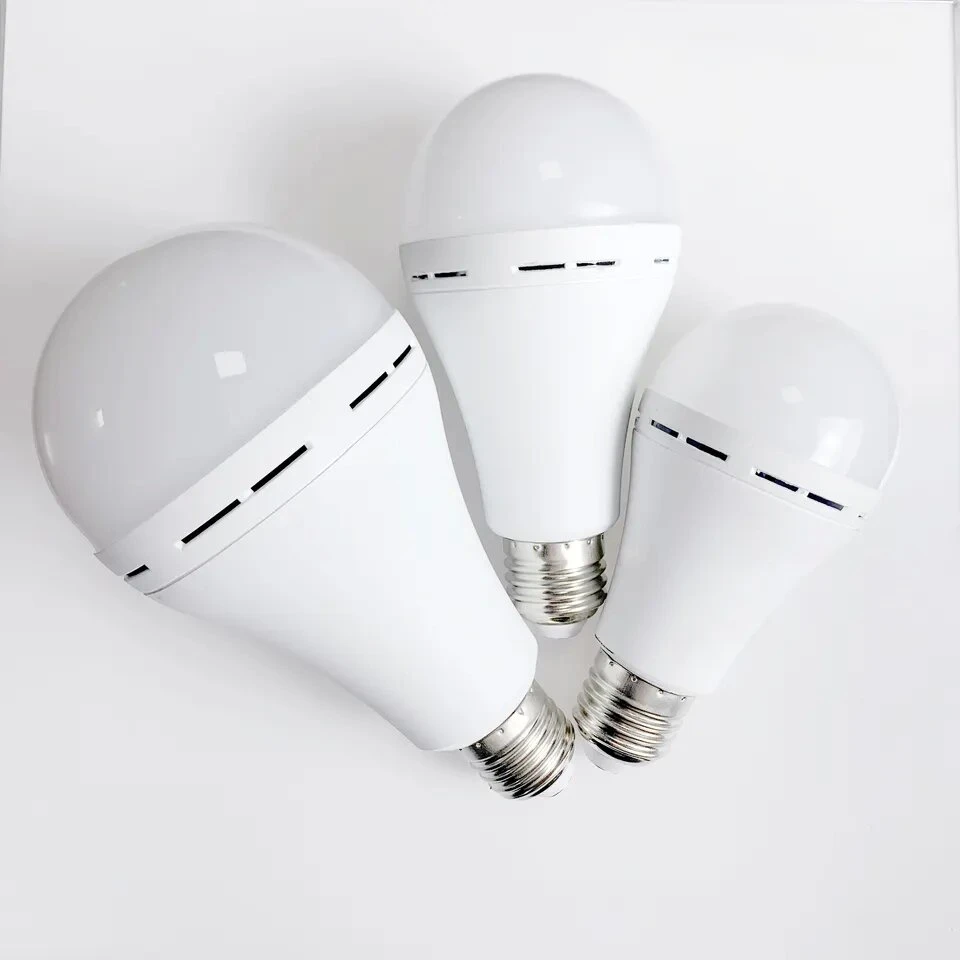 New Rechargeable Intelligent Emergency LED Light Bulb E27 Emergency Bulb Light with Battery