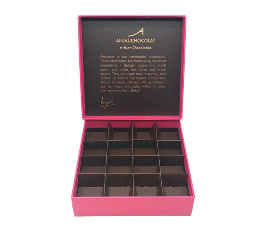 Großhandel Schokolade Geschenkbox Verpackung mit Tablett