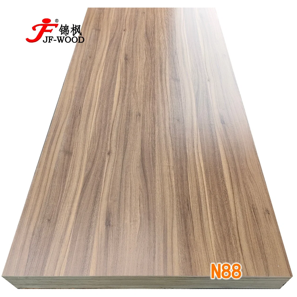 Latest New Color Wood Grain Furniture Useage Melamine MDF Board