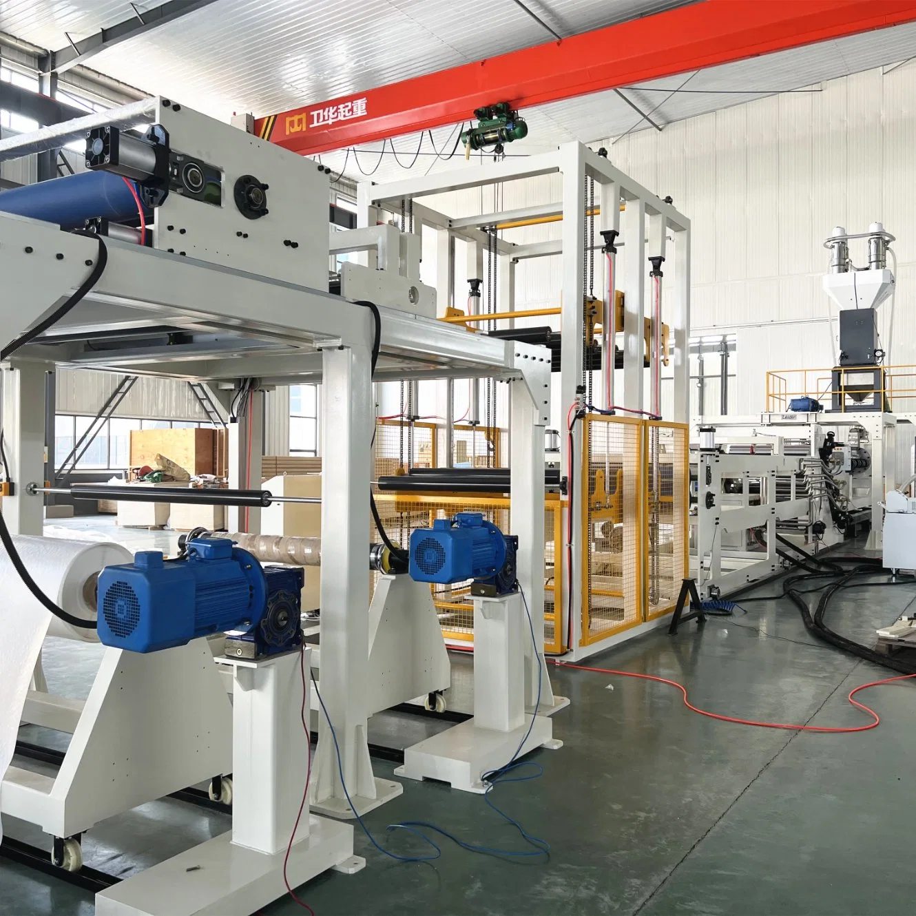 Plastic Sheeting Extruders CE Standard Polypropylene Single Screw Extruder Quality PP Extrusion Machines and PS Sheet Extrusion