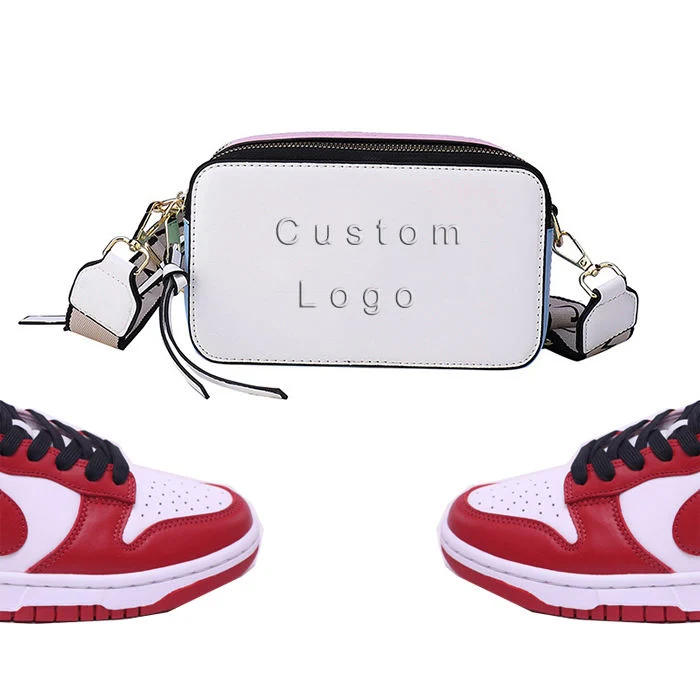 Sneaker and Purse Set 2023 Luxury Designer Handbag Shoe Set Famous Brand