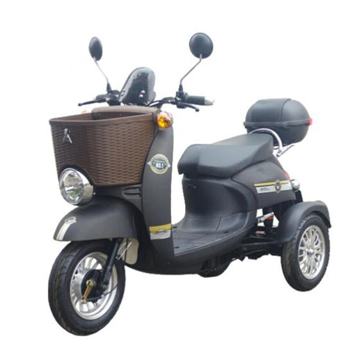 48V 500W Trois wheeler scooter électrique pour désactiver ou les personnes âgées