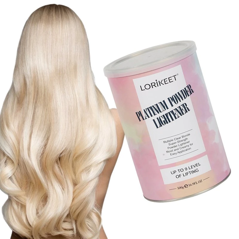 Brown Hair Color Bleach Powder Top Quality No Irritation Dust Free 500g Professional Hair Dye Bleaching Powder