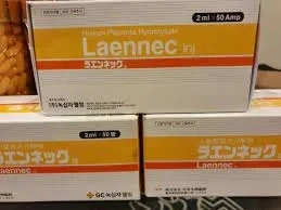 Laennec Placenta Humain (50 ampoules) Japan Wrinkles Menopausal Syndrome Aging-Related Health Problems