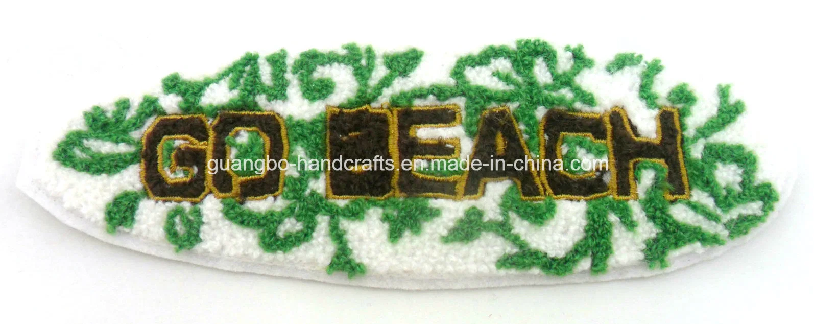 Wholesale/Supplier Custom Brand Logo Lovely Eco-Friendly Towel Embroidery Iron on for Hoodie Chenille Patch