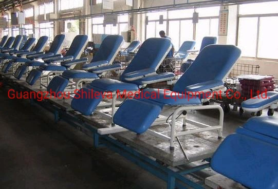 Simple Manual Blood Collecting Chair Dialysis Chair Transfusion Chair