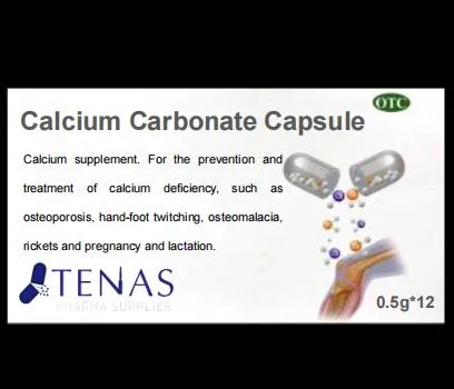 Calcium Carbonate Capsule Calcium Medicine