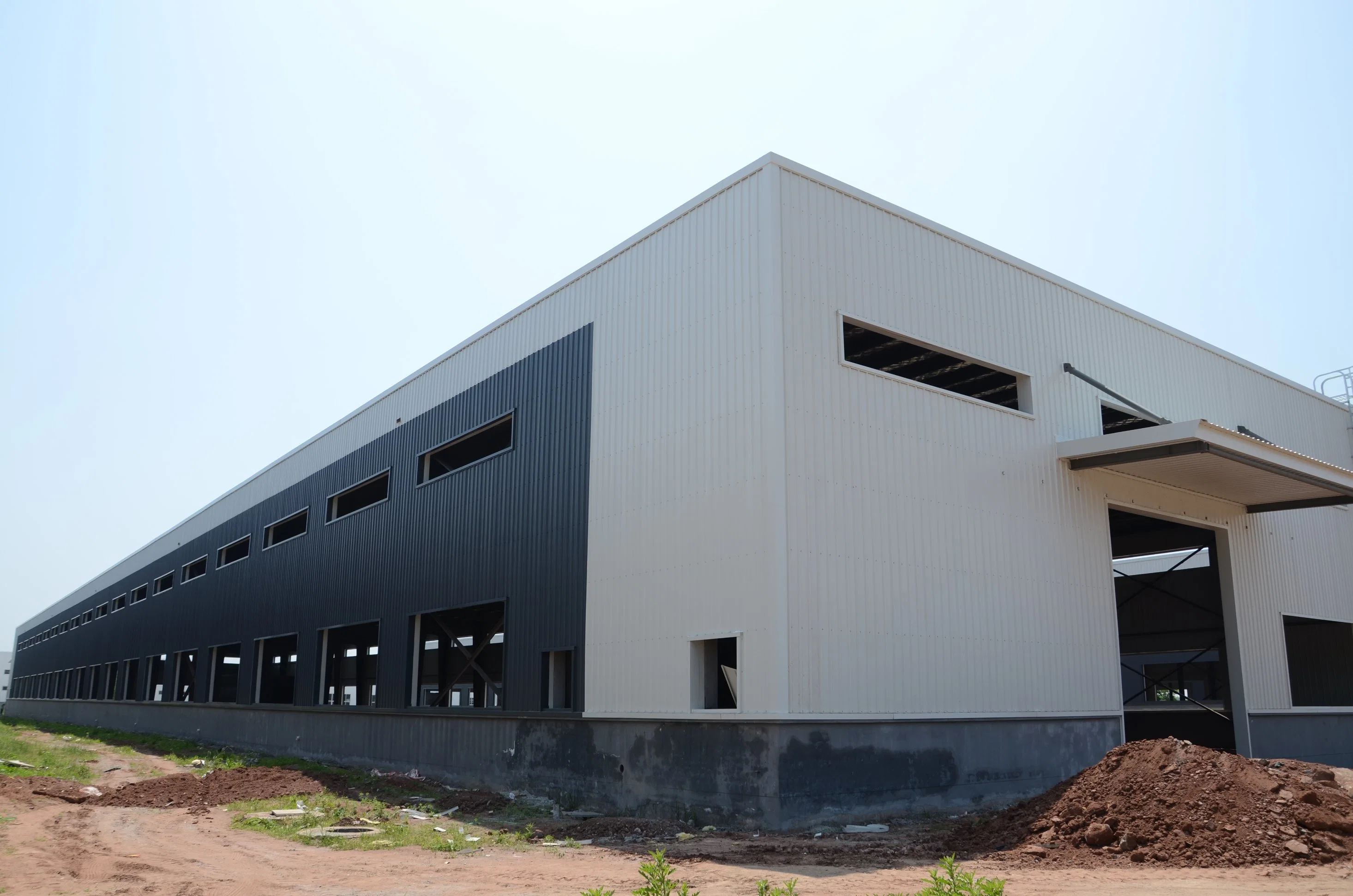 Prefabricated Industrial Metal Galvanized Steel Structure Industrial Construction Building Corrosion Resisting Workshop