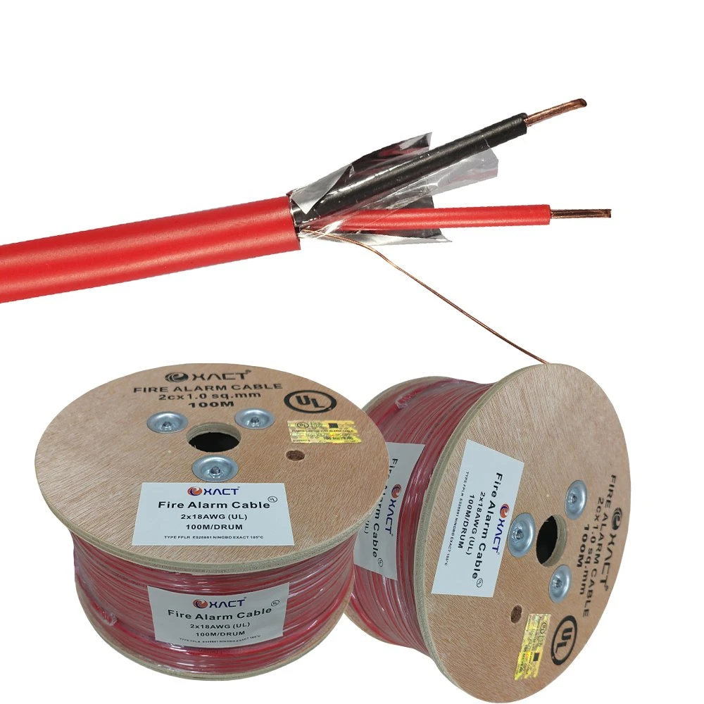 Screened Unscreened Tinned Copper Stranded Solid Fire Resistant Silicone Rubber UL LPCB Low Smoke Fire Alarm Cable