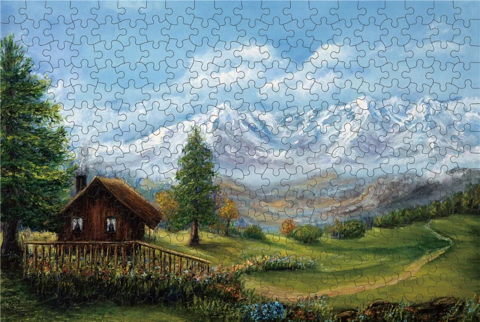 Hochwertige Custom Puzzle 300 Stück Karton Puzzle für Kinder und Erwachsene