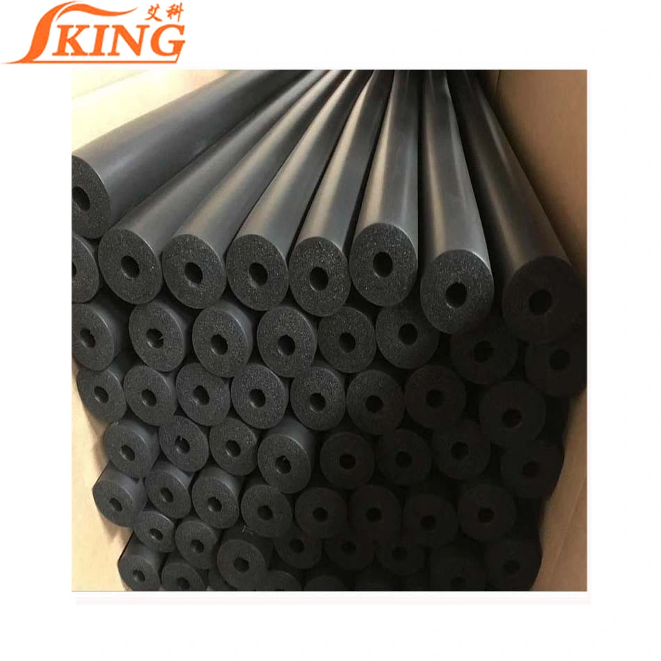 High Density Solar Air Conditioner Fire Resistant Rubber Foam Pipe