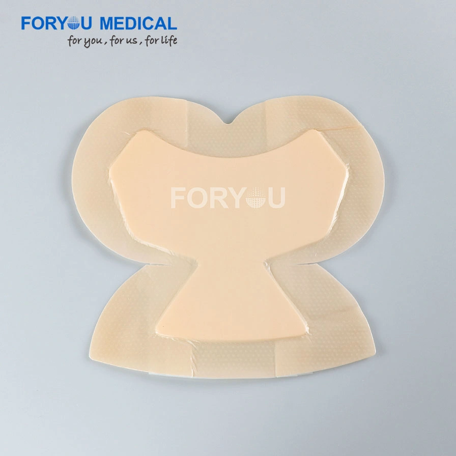 CE/ISO13485/FDA Approved Self-Adherent Silicone Foam Dressing for Sacrum Wound Care-Sfd2022