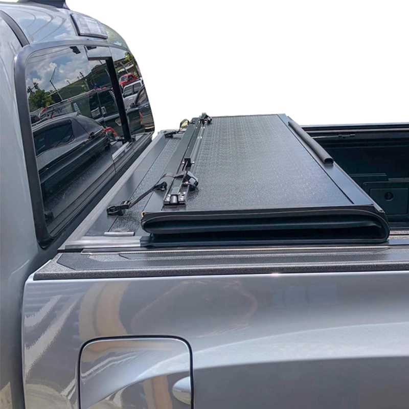 4X4 Pickup Aluminum Hard Tri Fold Tri-Fold Truck Bed Tonneau Cover for Toyota Hilux Vigo Revo Tundra Tacoma Silverado 2018 2021