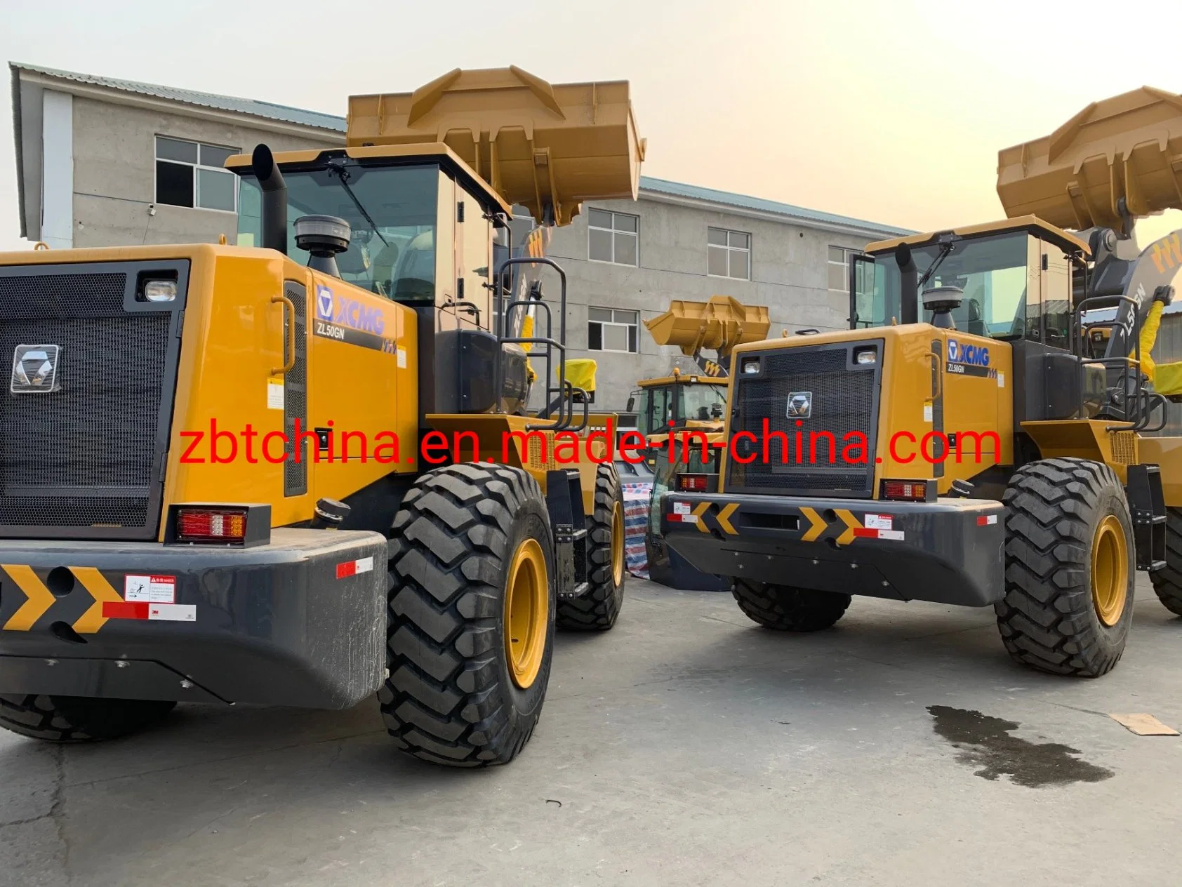 5 Ton Front End Backhoe Loader Zl50gn Wheel Loaders for Cat Case